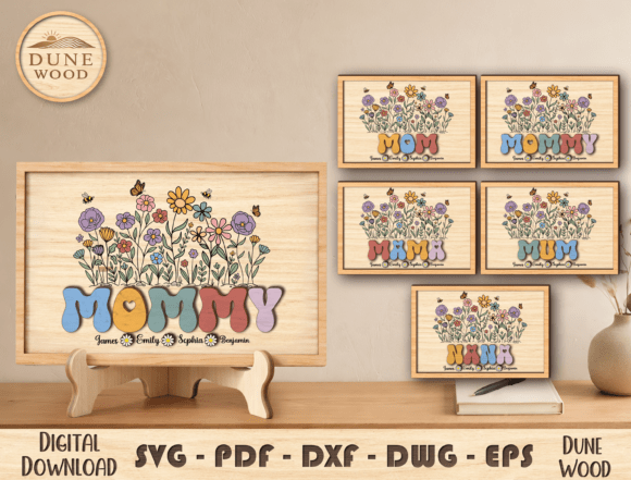 Mothers Day Photo Frames Bundle 14 Creativo Digital